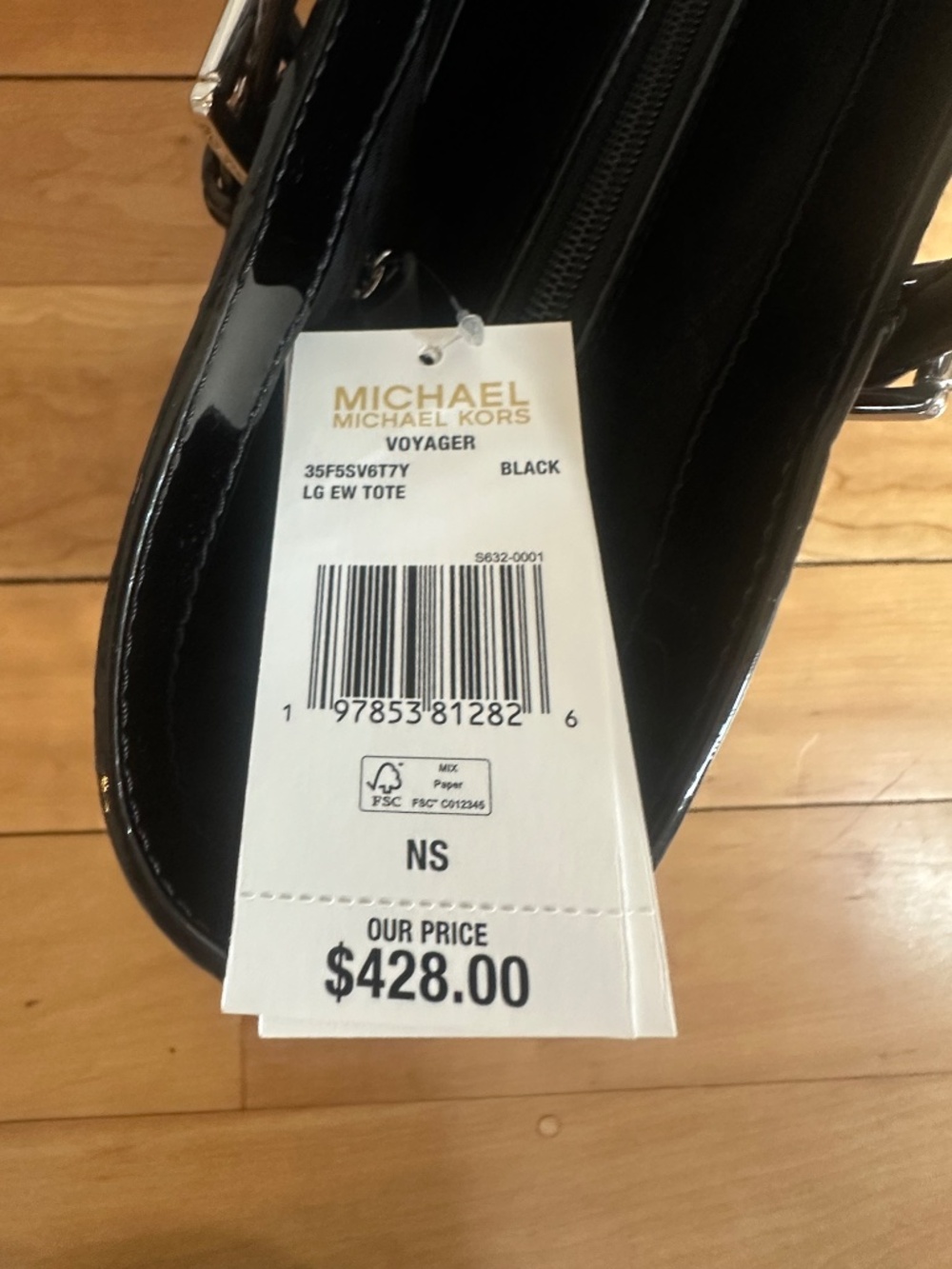 Michael Kors purse/tote bag - New with tags - black - Picture 4 of 4